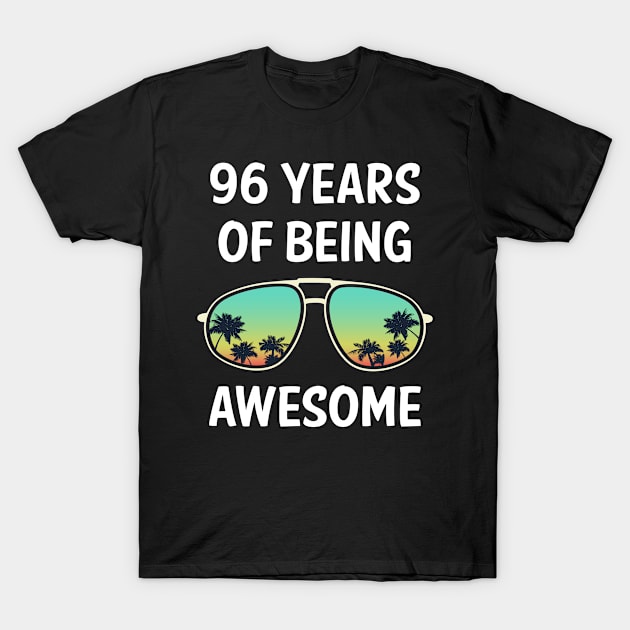 Eyeglasses 96 Years Of Being Awesome T-Shirt by rosenbaumquinton52